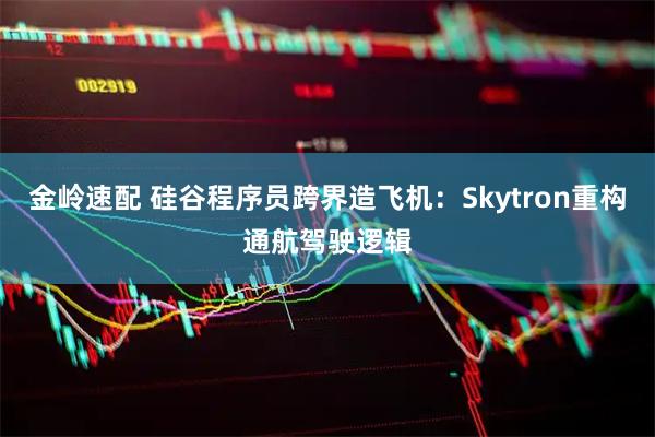 金岭速配 硅谷程序员跨界造飞机：Skytron重构通航驾驶逻辑